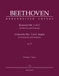 Concerto No. 1 in C Major, Op. 15 Orchestra Scores/Parts sheet music cover